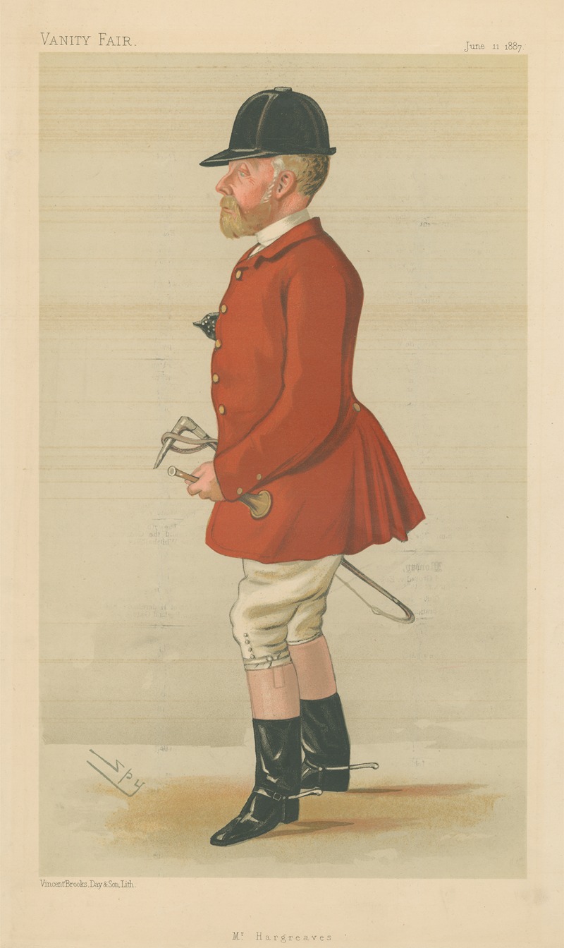 Leslie Matthew Ward - Fox Hunters. Mr. Hargreaves. Colonel John Hargreaves. 11 June 1887