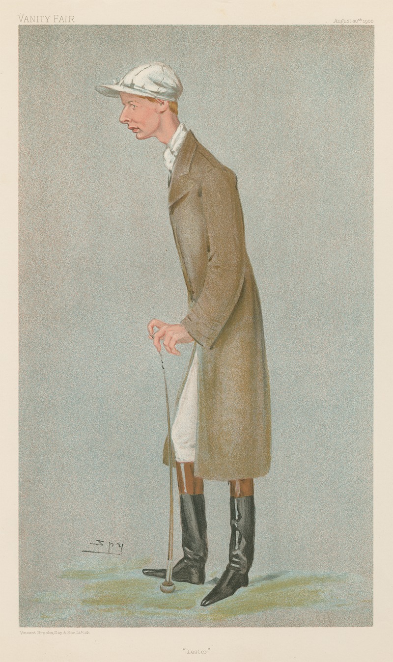 Leslie Matthew Ward - Jockeys; ‘Lester’, Lester Reiff, August 30, 1900
