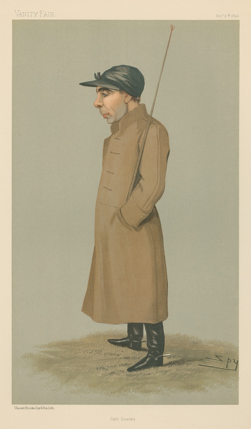 Leslie Matthew Ward - Jockeys; Sam Loates, November 6, 1896