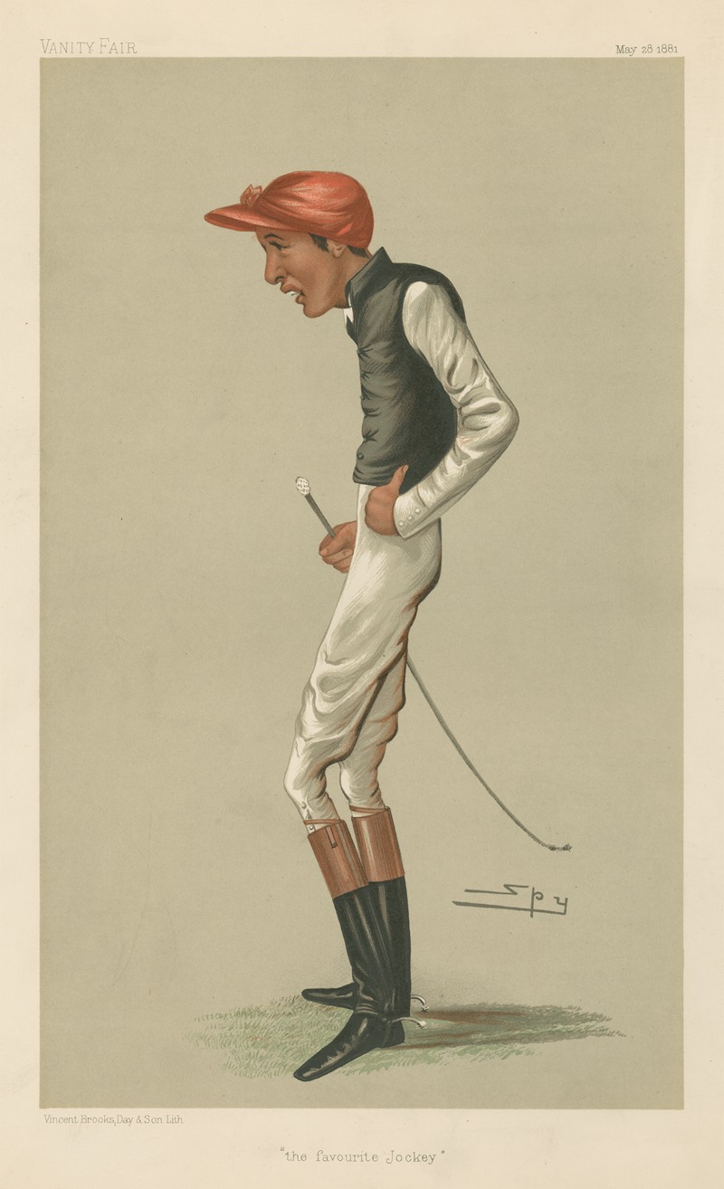 Leslie Matthew Ward - Jockeys; ‘The Favorite Jockey’, Fred Archer, May 28, 1881