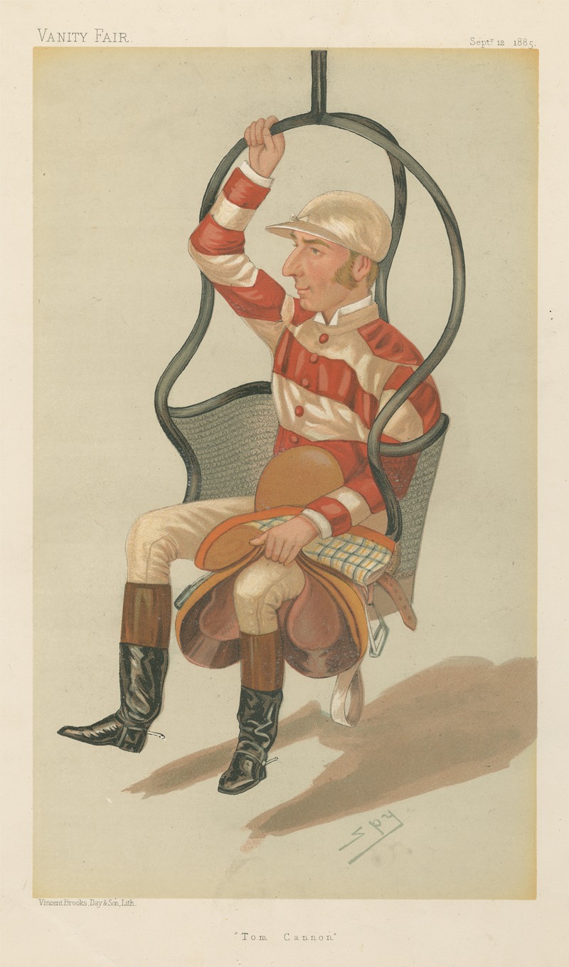Leslie Matthew Ward - Jockeys; Tom Cannon, September 12, 1885