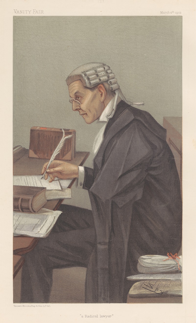 Leslie Matthew Ward - Legal; ‘A Radical Lawyer’, Mr. John Walton, March 6, 1902