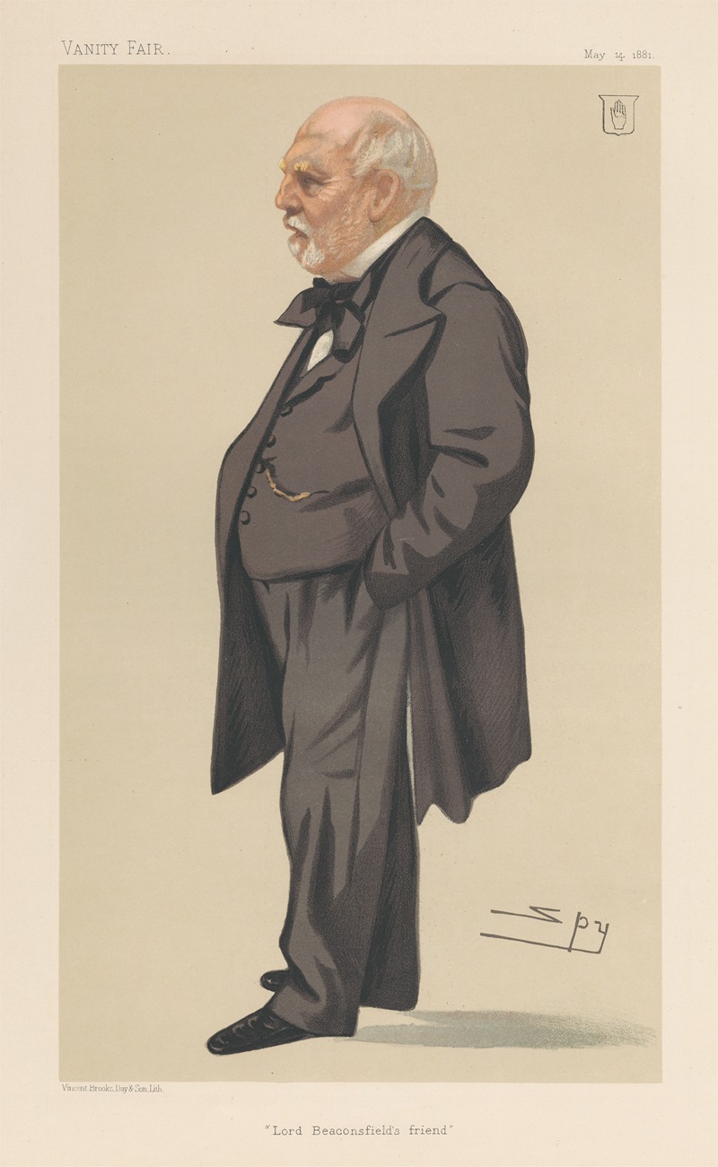 Leslie Matthew Ward - Legal; ‘Lord Beaconfield’s Friend’, Sir Philip Rose, May 14, 1881