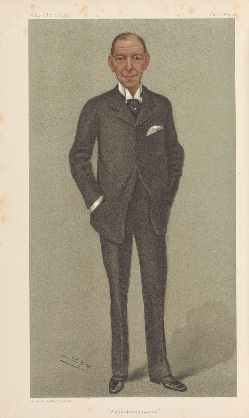 Leslie Matthew Ward - Legal; ‘Public Prosecutions’, Earl of Desart [his style then being Sir Hamilton John Agmondesham Cuffe], January 16, 1902