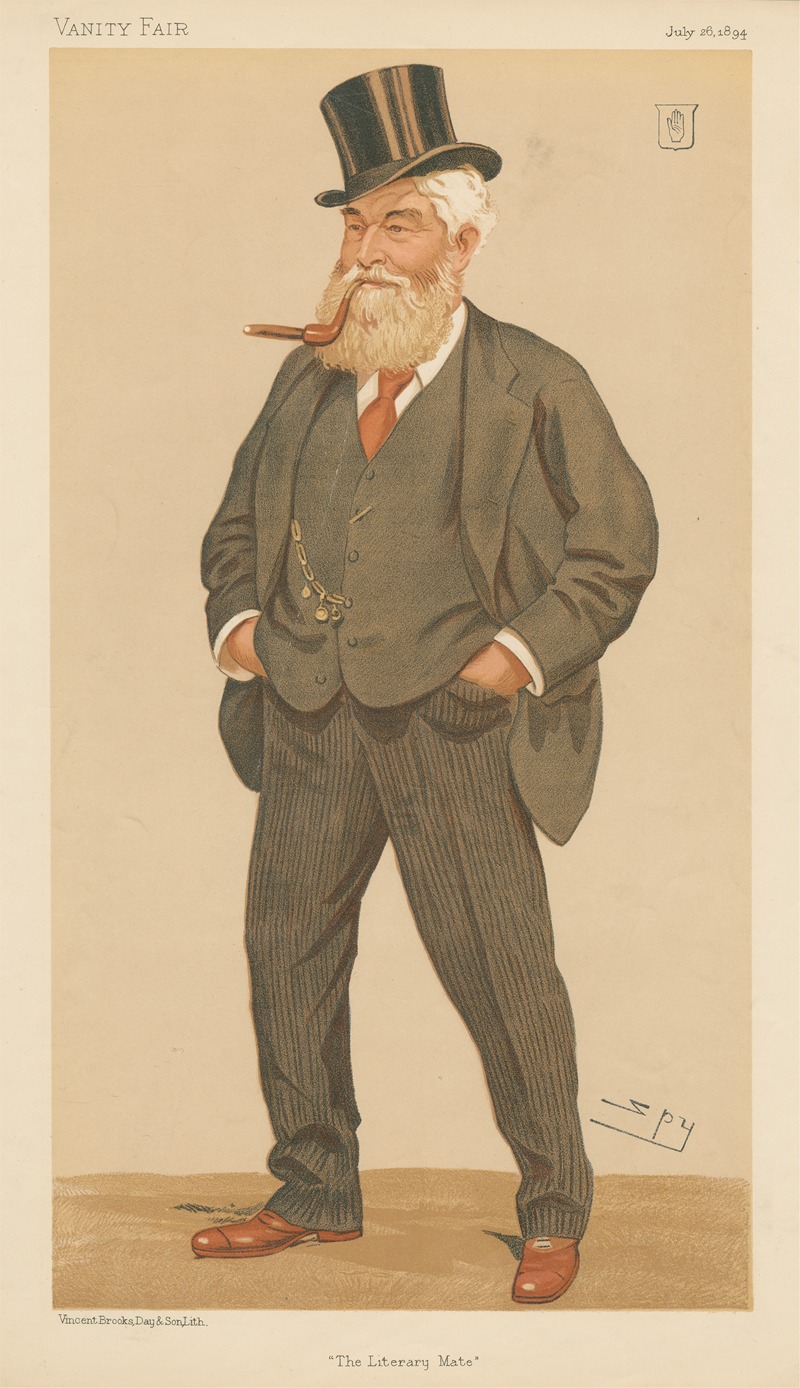 Leslie Matthew Ward - Literary; ‘The Literary Mate’, Sir John Digdale Astley, July 26, 1894
