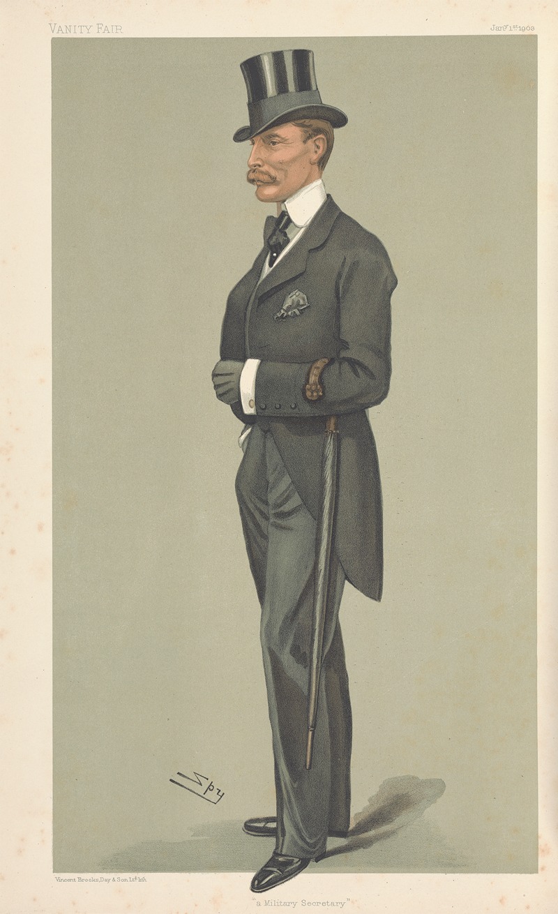 Leslie Matthew Ward - Military and Navy; ‘A Military Secretary’, Colonel Douglas Frederick Rawdon Dawson, January 1, 1903