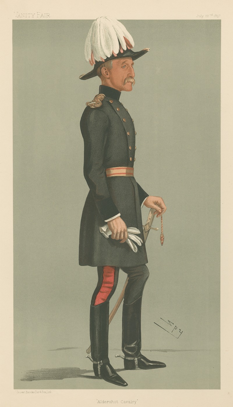 Leslie Matthew Ward - Military and Navy; ‘Aldershot Calvary’, Major General Hon. Reginald Talbot, July 22, 1897