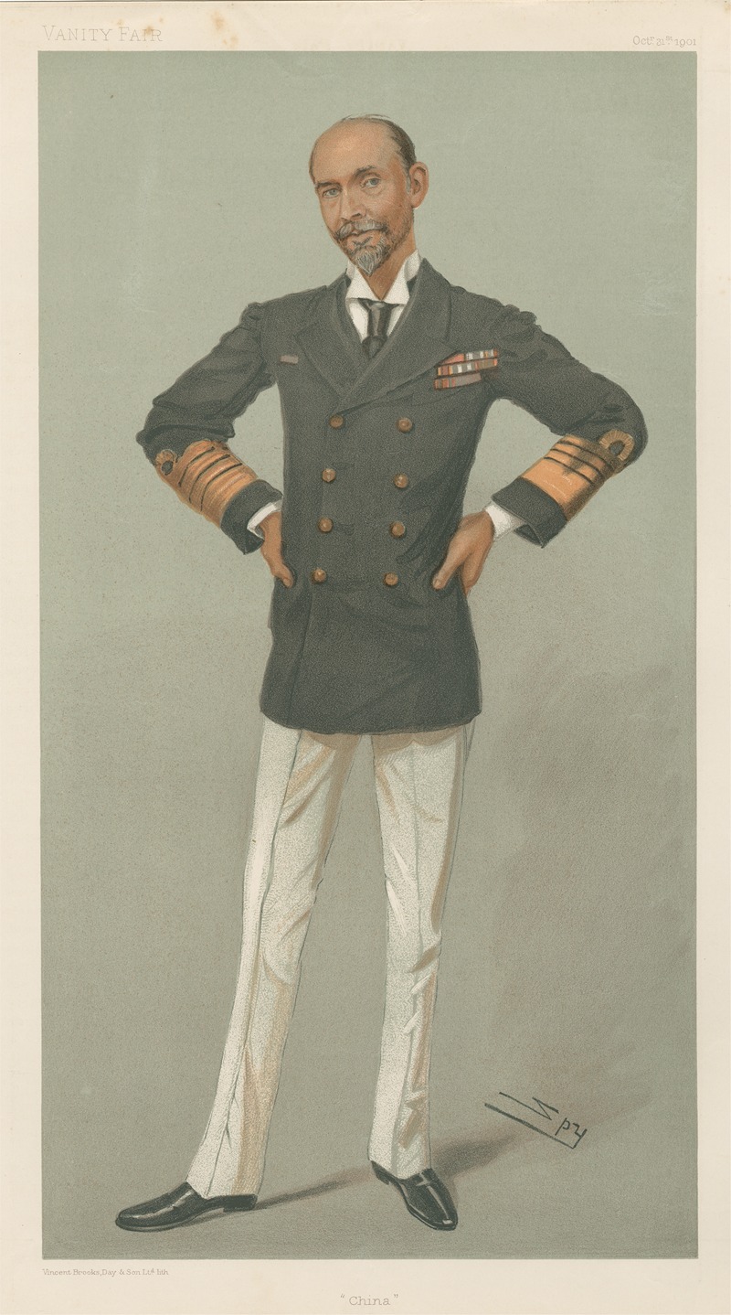 Leslie Matthew Ward - Military and Navy; ‘China’, Sir Edward Hobart Seymour, October 31, 1901