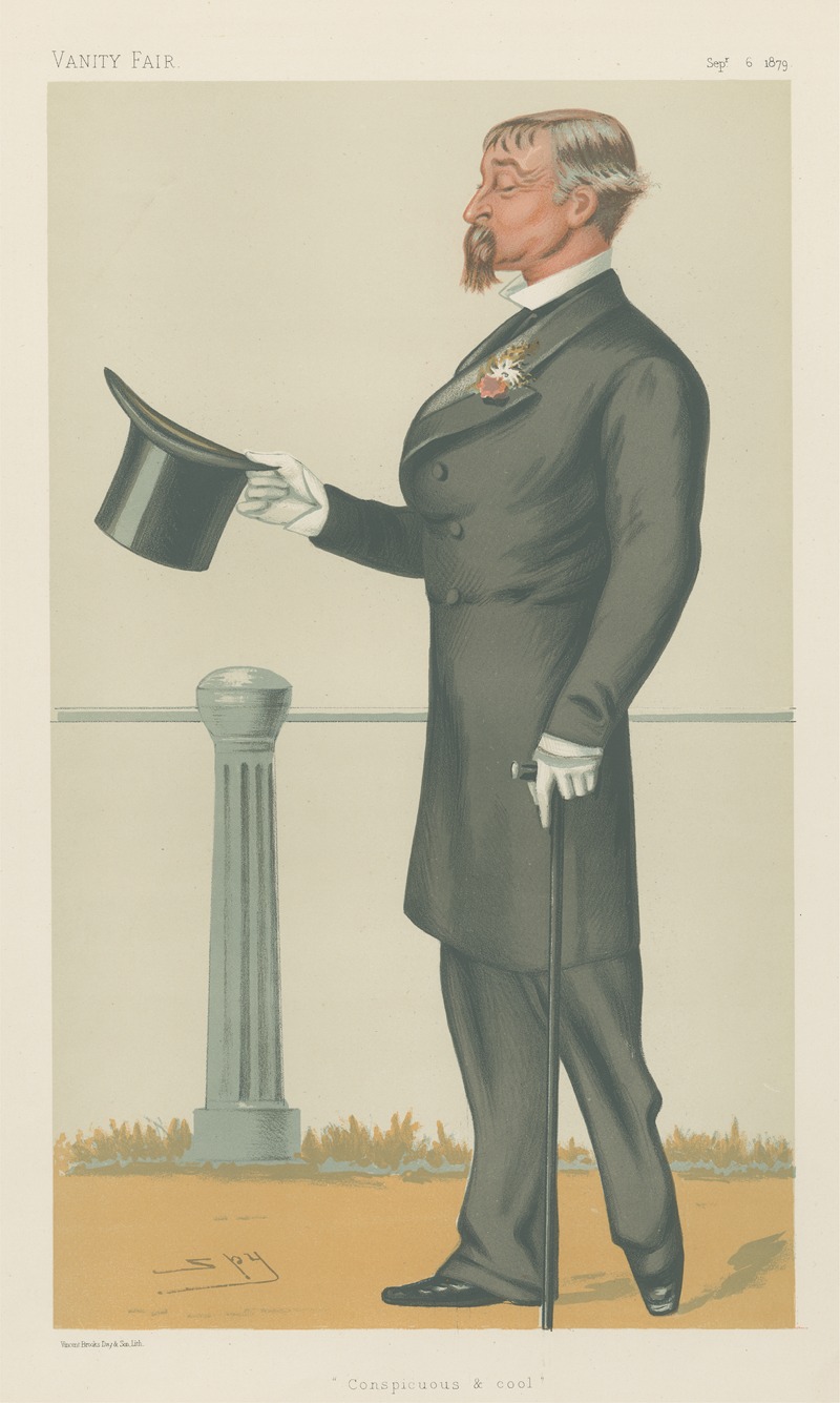 Leslie Matthew Ward - Military and Navy; ‘Conspicuous and Cool’, Major-General Charles Fraser, September 6, 1879