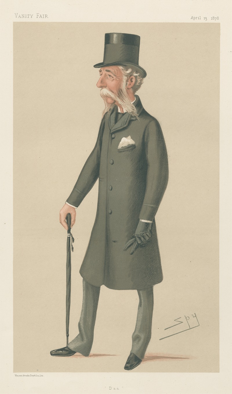 Leslie Matthew Ward - Military and Navy; ‘Dan’, Major General Sir Daniel Lysons, April 13, 1878