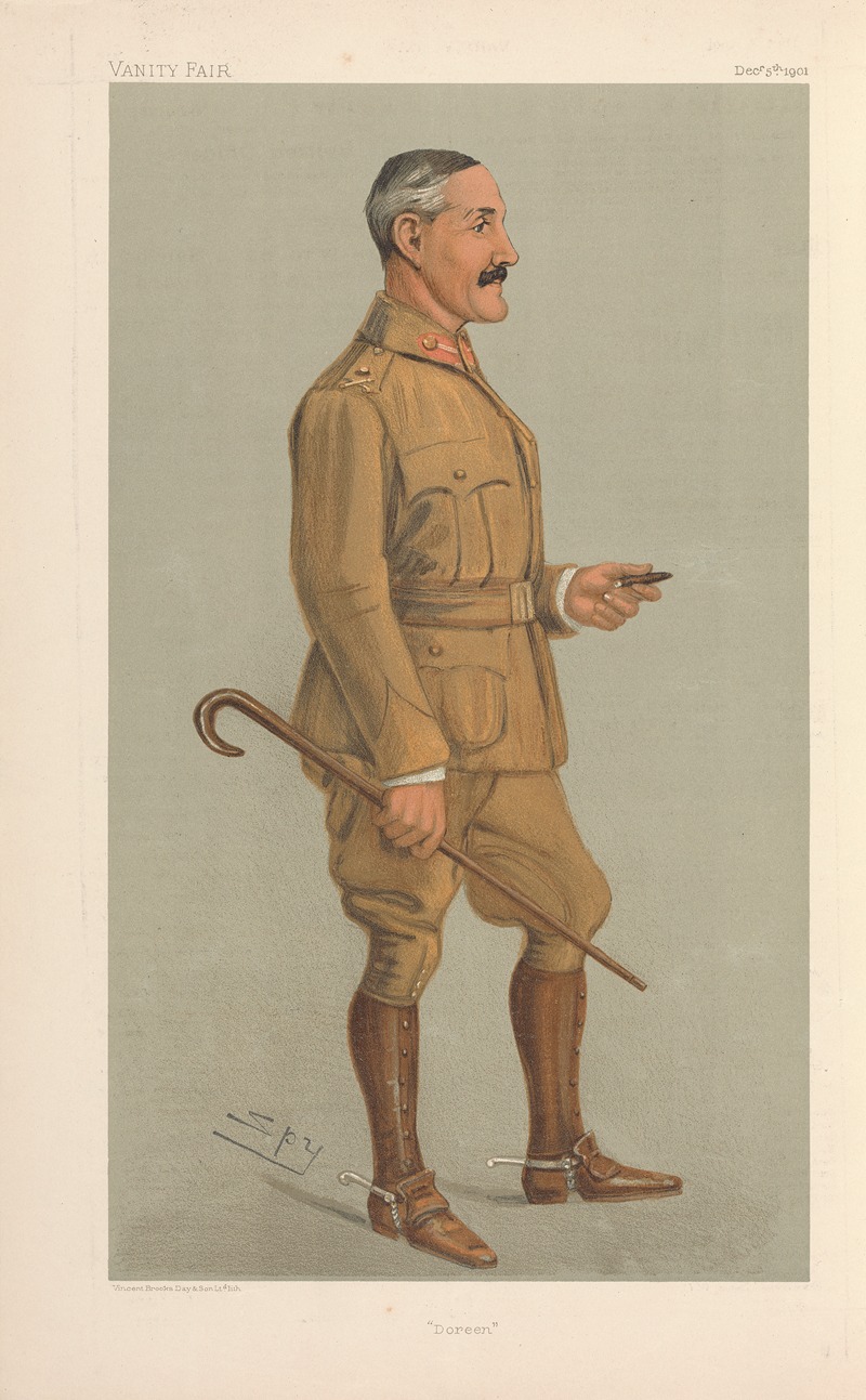 Leslie Matthew Ward - Military and Navy; ‘Doreen’, General Smith Dorrien, December 5, 1901