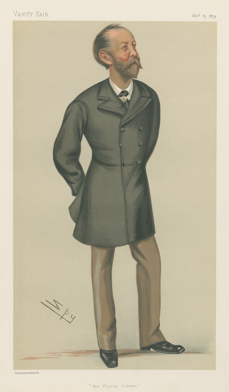 Leslie Matthew Ward - Military and Navy; ‘The Flying Column’, Brigadier-General Sir Evelyn Wood, November 15, 1879