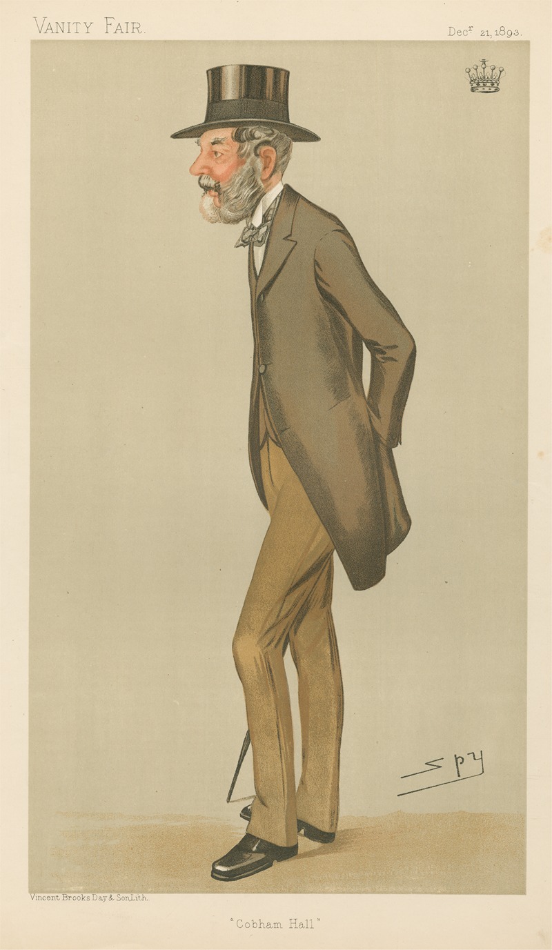 Leslie Matthew Ward - Miscellaneous; ‘Cobham Hall’, The Earl of Darnley, December 21, 1893