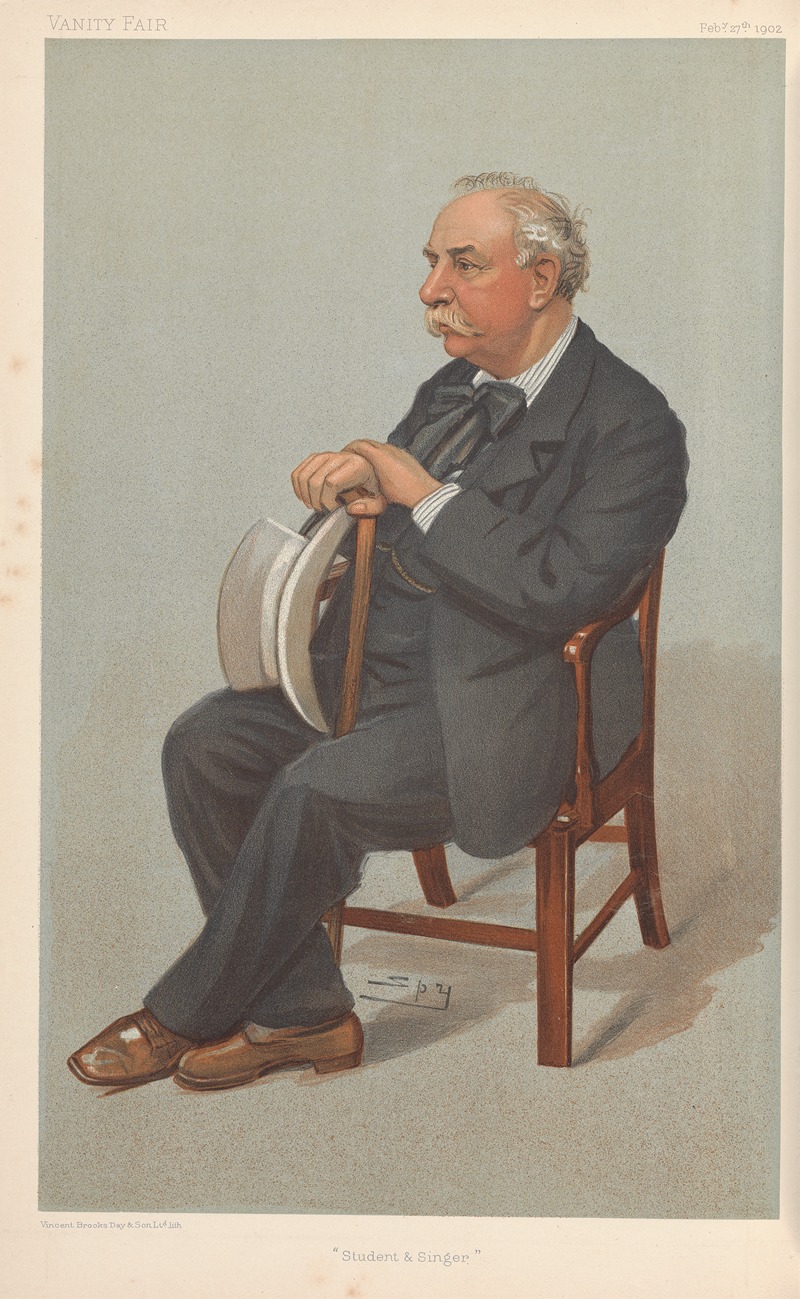 Leslie Matthew Ward - Musicians; ‘Student and Singer’, Mr. Charles Santley, February 27, 1902