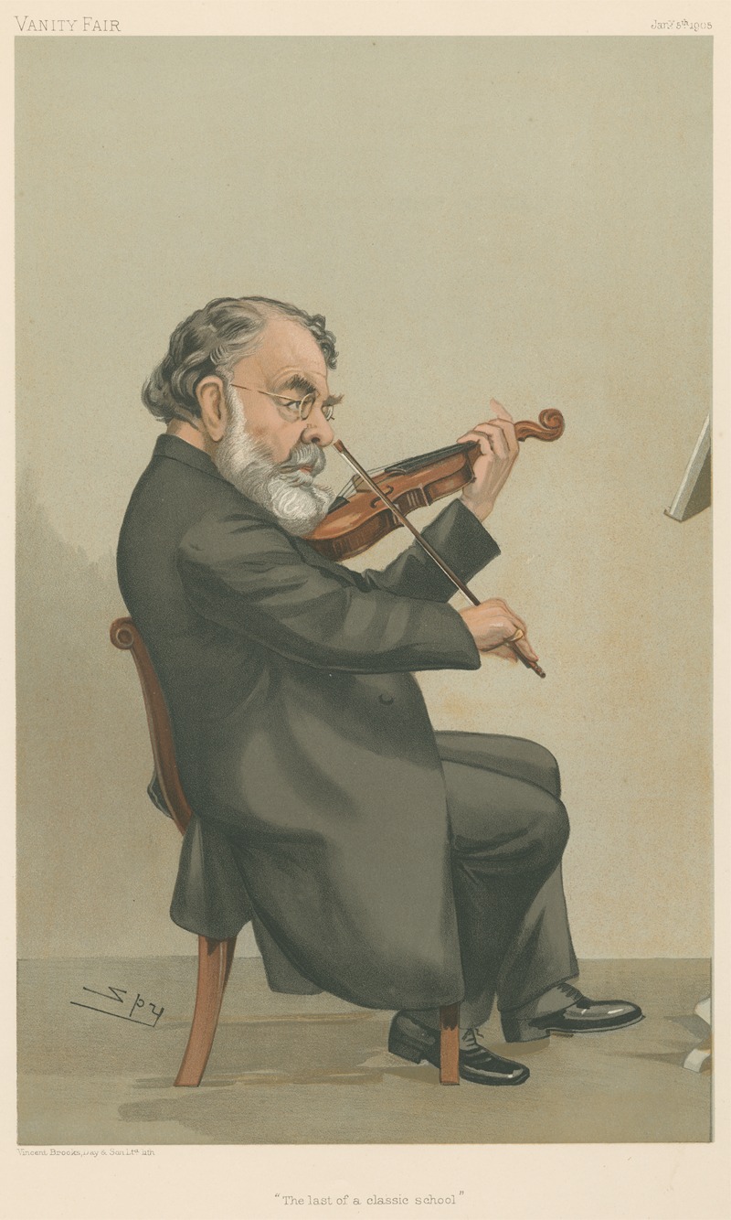 Leslie Matthew Ward - Musicians; ‘The Last of a Classic School’, Joseph Joachim, January 5, 1905