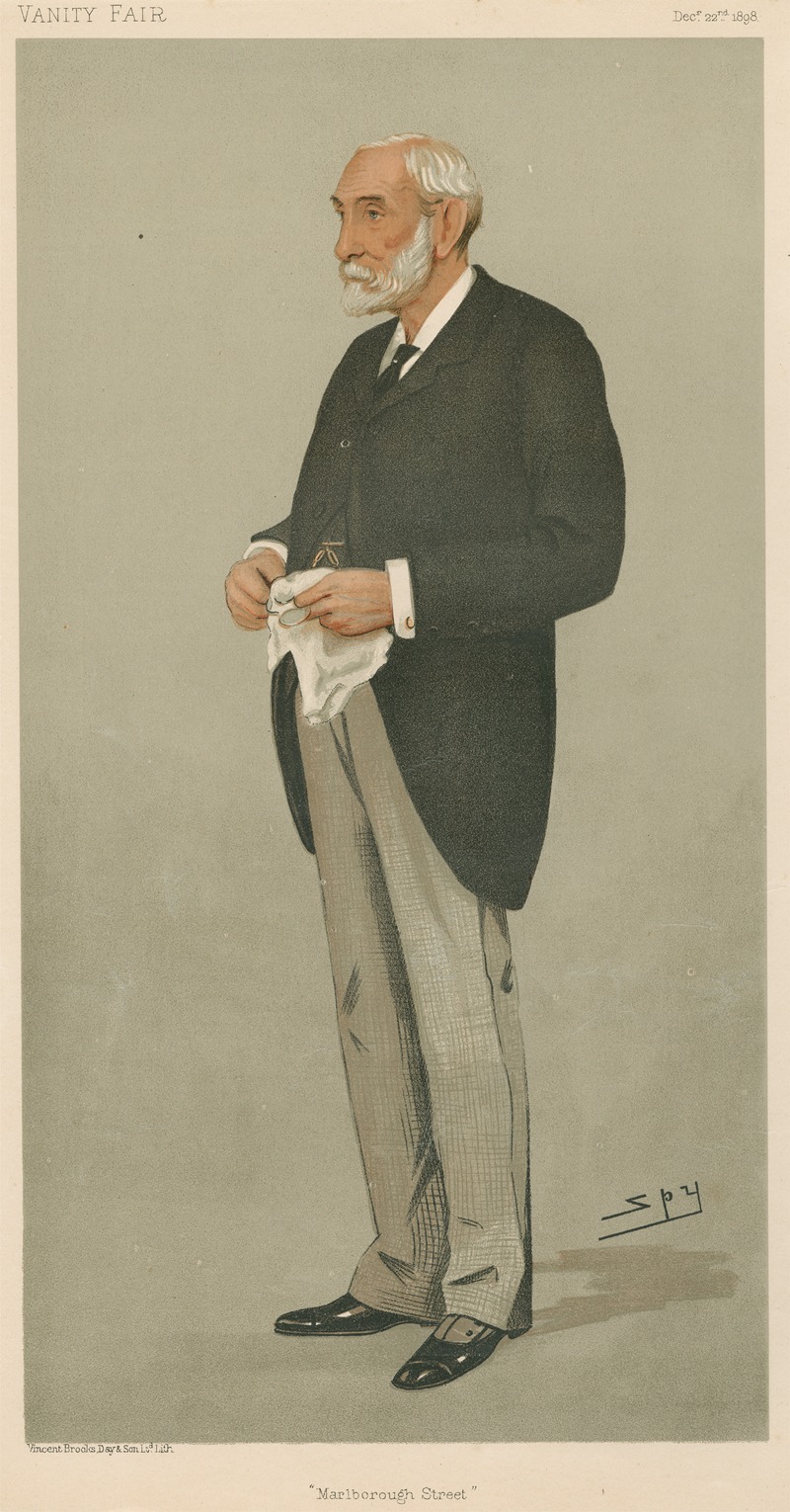 Leslie Matthew Ward - Policemen; ‘Marlborough Street’, Mr. James Lennox Hannay, December 22, 1898