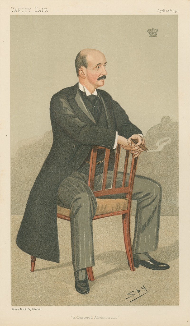 Leslie Matthew Ward - Politicians – ‘A Chartered Administrator’. Earl Grey. April 28, 1898