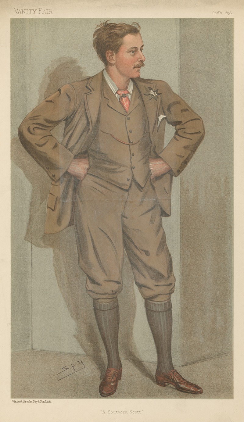 Leslie Matthew Ward - Politicians – ‘A Southern Scott’. Douglass-Scott-Montagu. (The Hon. John Walter Edward). October 8, 1896