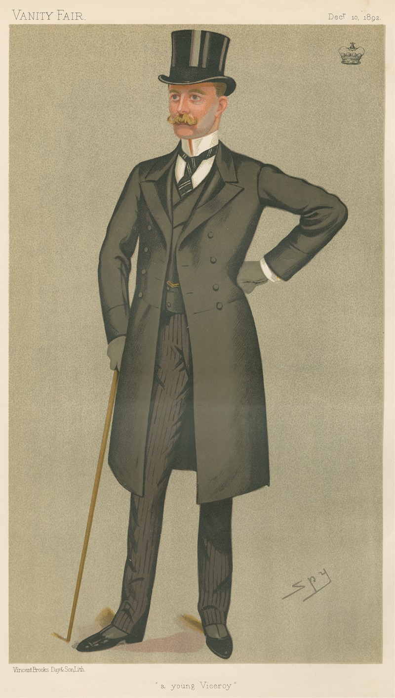 Leslie Matthew Ward - Politicians – ‘a young Viceroy.’ Lord Houghton. 10 December 1892