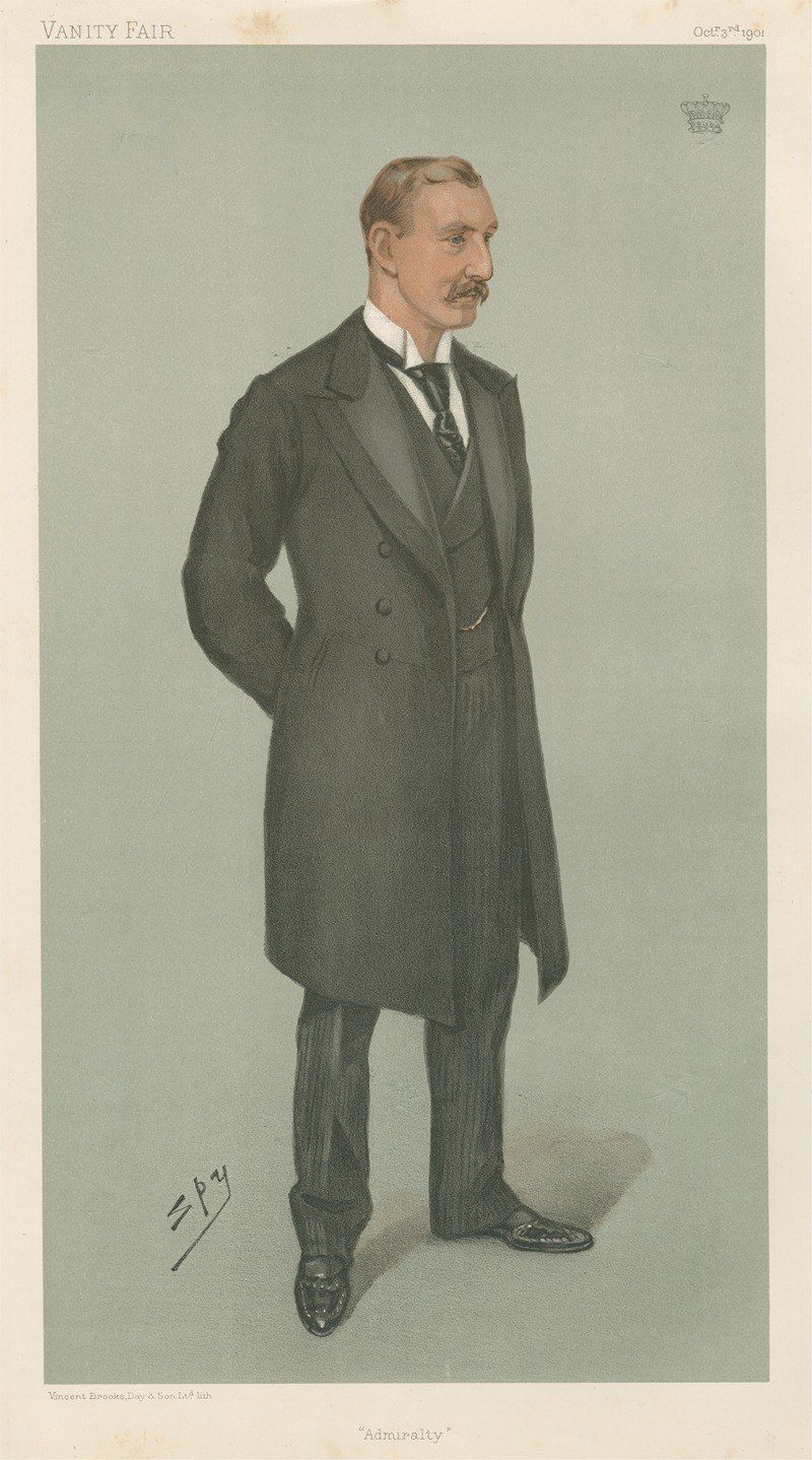Leslie Matthew Ward - Politicians – ‘Admirality’ The Earl of Selborne. 3 October 1901