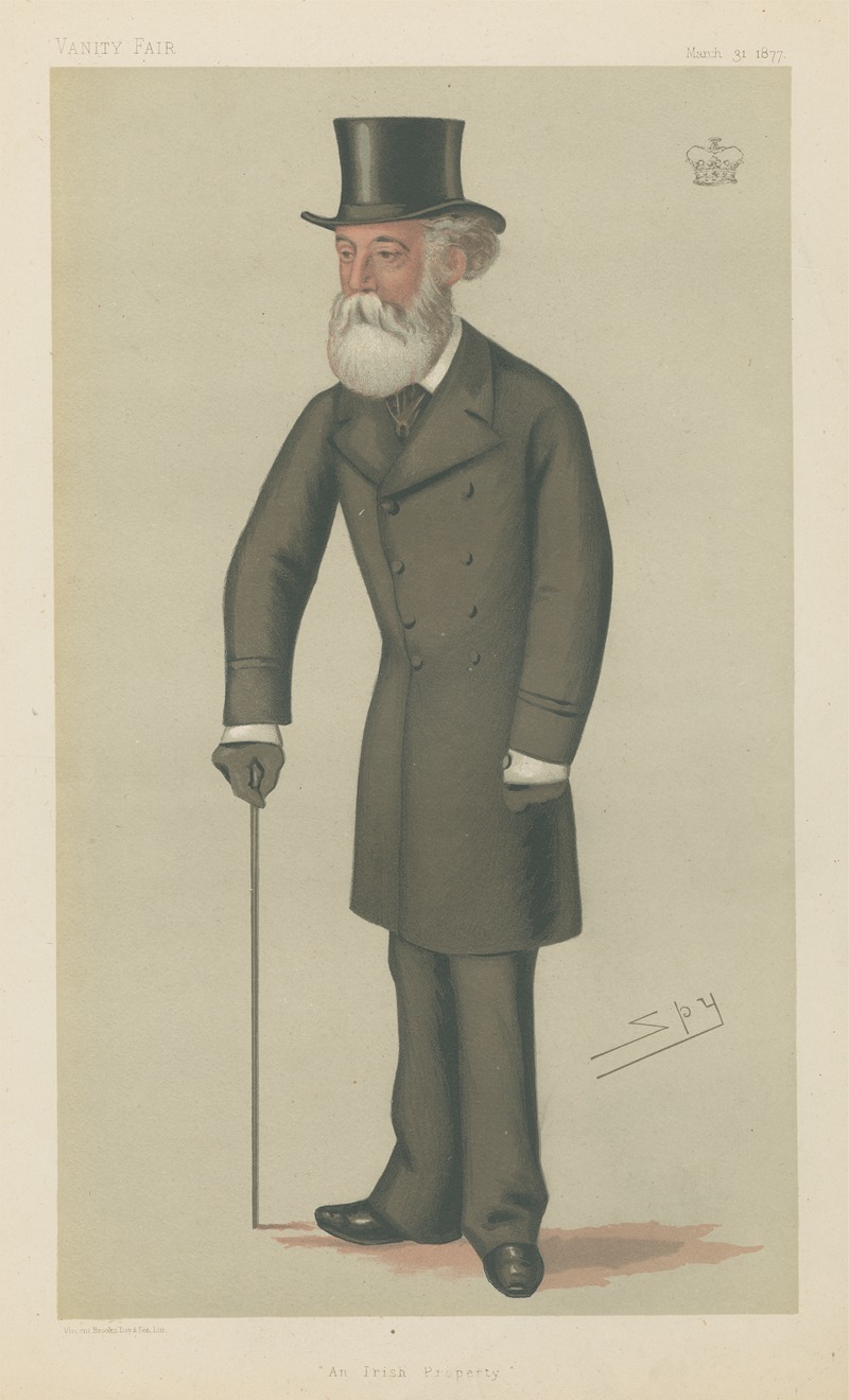 Leslie Matthew Ward - Politicians – ‘An Irish Property’. The Marquis of Headfort. March 31, 1877