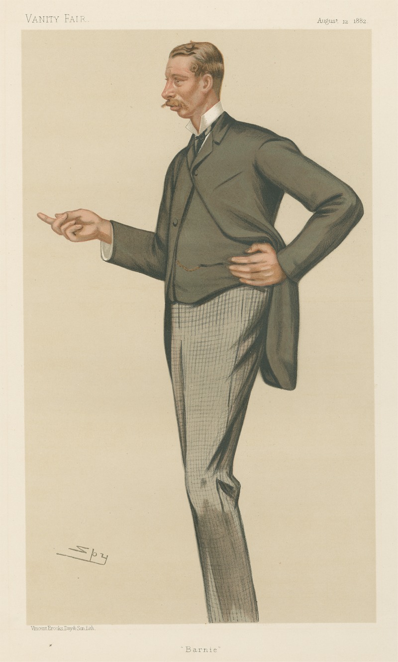 Leslie Matthew Ward - Politicians – ‘Barnie’. The Hon. Bernard Edward Barnaby Fitzpatrick. August 12, 1882