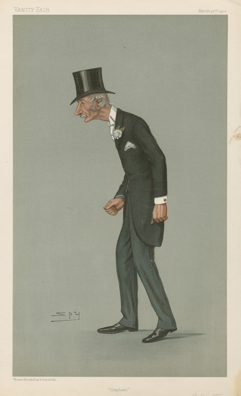 Leslie Matthew Ward - Politicians – ‘Clapham’. Mr. Percy Melville Thornton. 22 March 1900