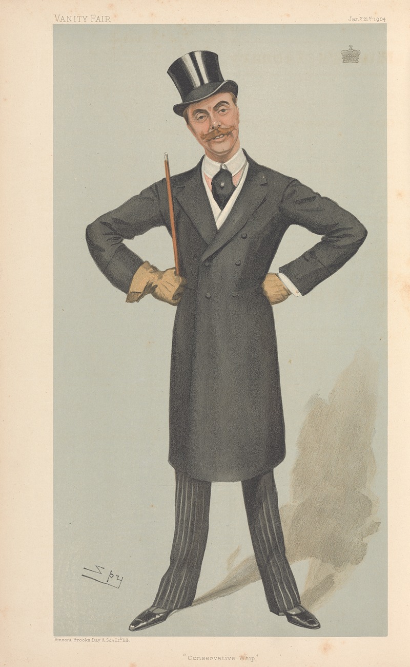 Leslie Matthew Ward - Politicians – ‘Conservative Whip’. The Viscount Churchill. January 21, 1904