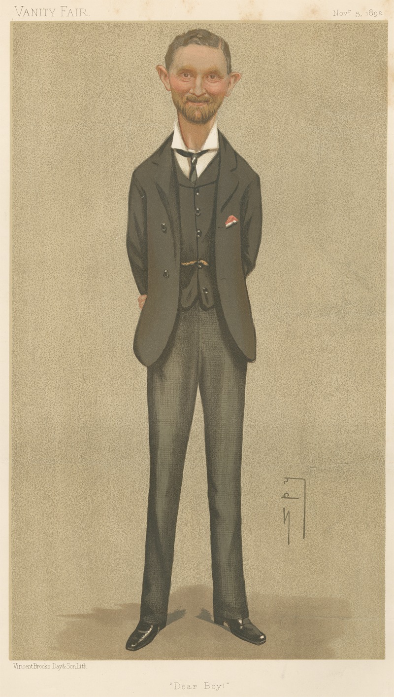Leslie Matthew Ward - Politicians – ‘Dear Boy.’ The Hon. Kenneth Howard. 5 November 1892