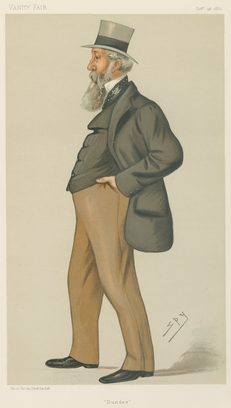 Leslie Matthew Ward - Politicians – ‘Dundee’. Mr. George Armitstead. October 28, 1882