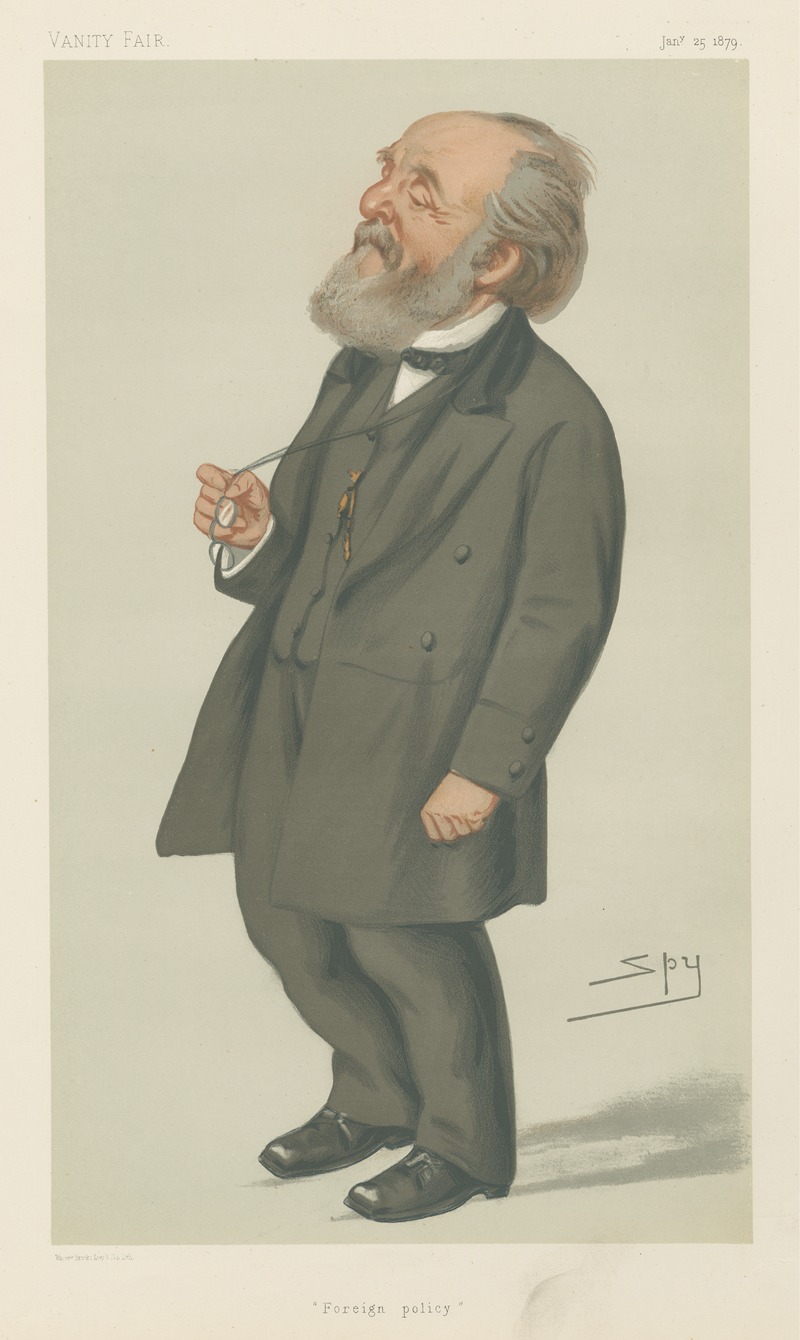 Leslie Matthew Ward - Politicians – ‘Foreign policy’. Mr. Peter Rylands. 25 January 1879