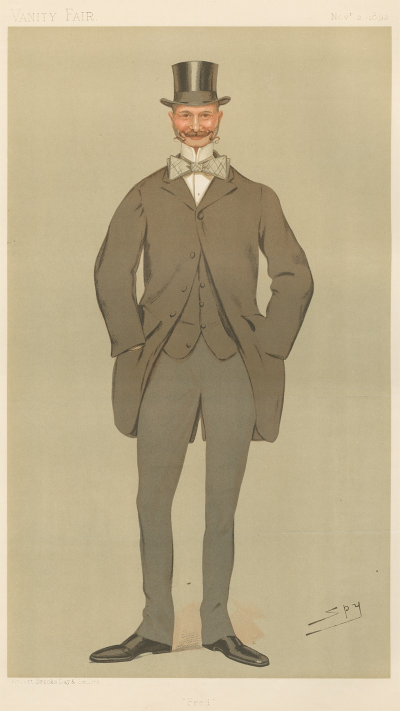 Leslie Matthew Ward - Politicians – ‘Fred’. The Hon. Frederic Morgan. 2 November 1893