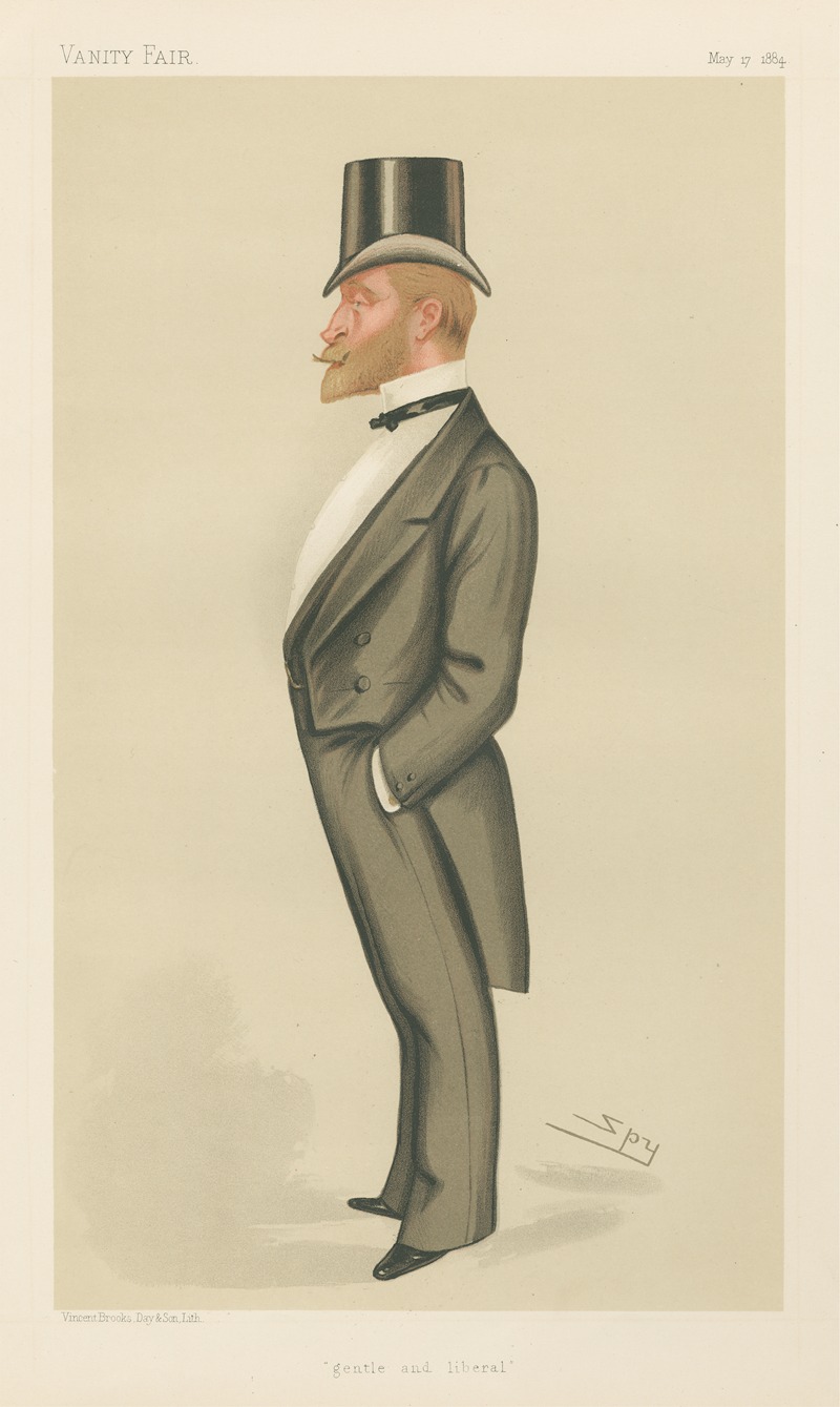 Leslie Matthew Ward - Politicians – ‘gentle and liberal’. The Hon. Frederick Stephen Archibald Hanbury-Tracy. May 17, 1896