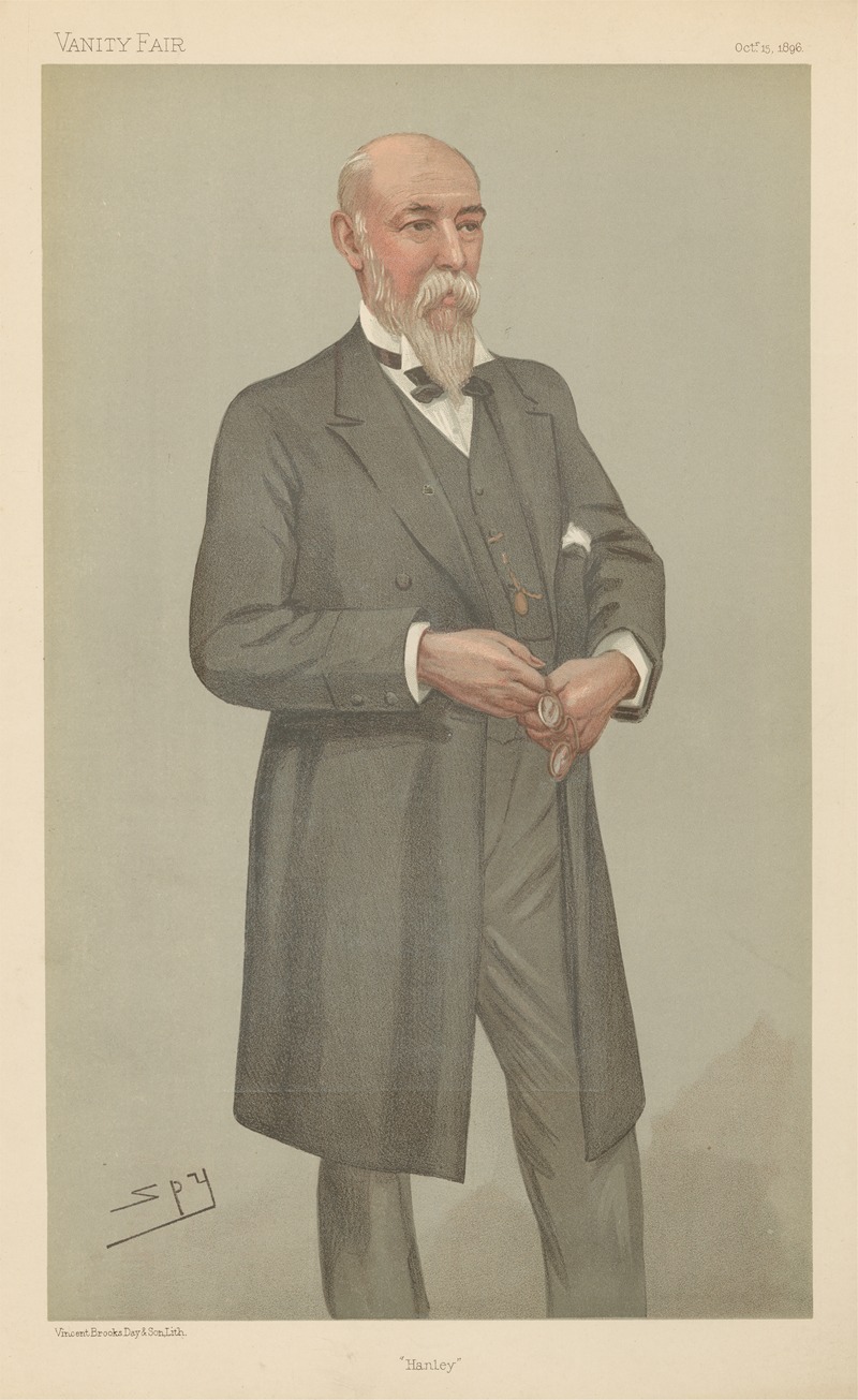 Leslie Matthew Ward - Politicians – ‘Hanley’. Mr. William Woodall. 15 October 1896