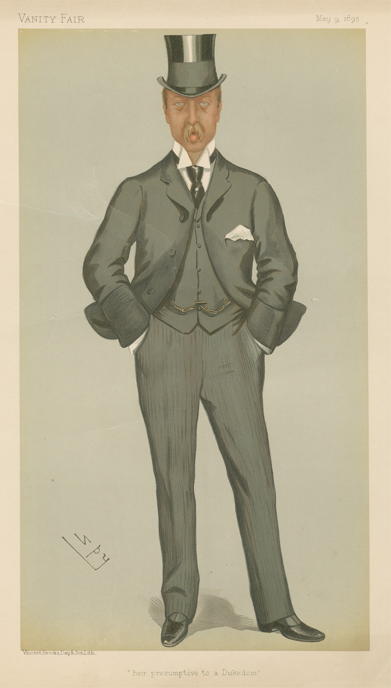 Leslie Matthew Ward - Politicians – ‘Heir presumptive to a Dukedom’. Mr. Victor Cavendish. May 9, 1896