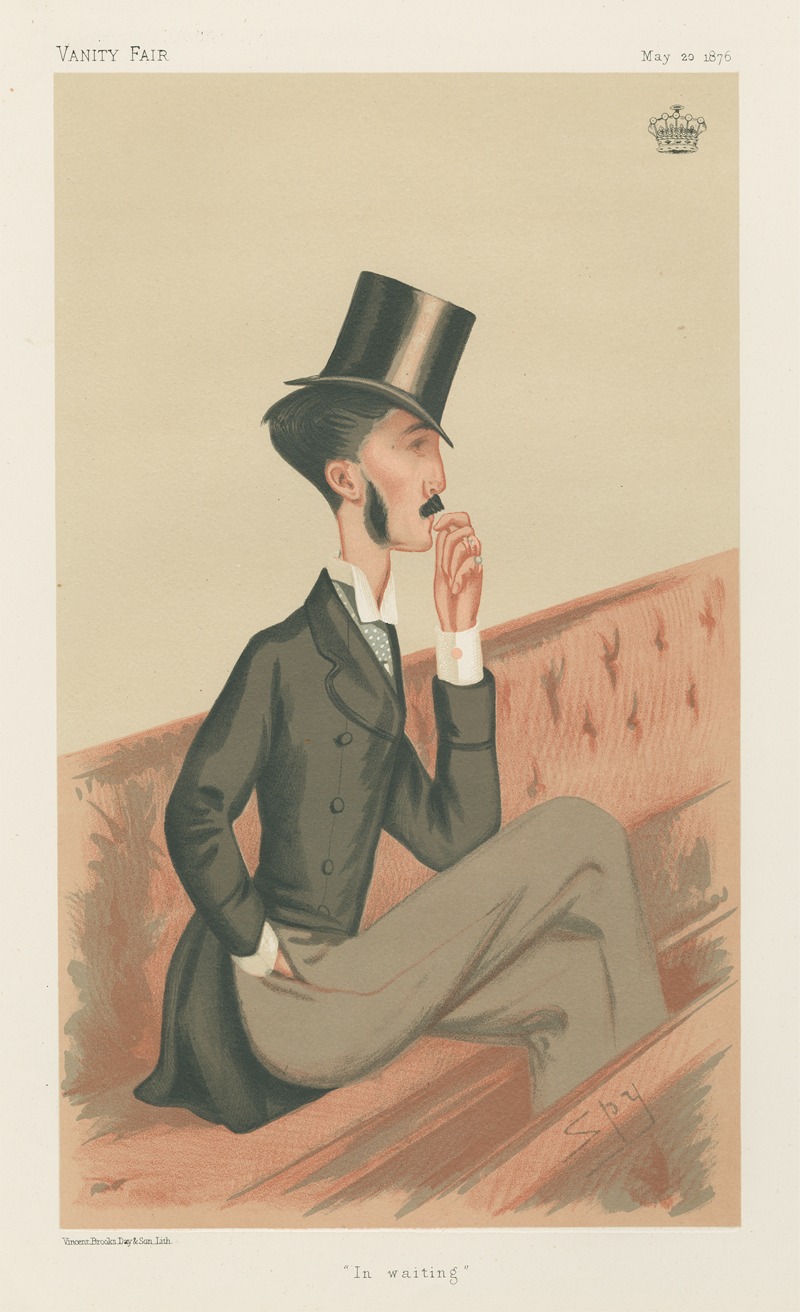 Leslie Matthew Ward - Politicians – ‘In waiting.’ The earl of Roden. 20 May 1876