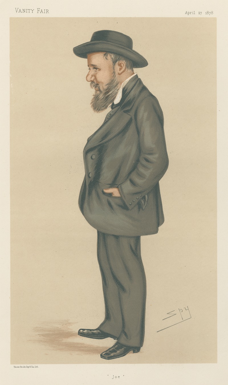 Leslie Matthew Ward - Politicians – ‘Joe’. Mr. Joseph Cowen. April 27, 1878