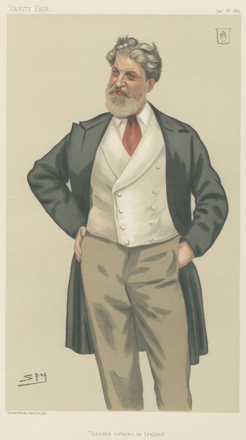 Leslie Matthew Ward - Politicians – ‘Landed estates in Ireland’. Sir Thomas Bateson. January 28, 1882