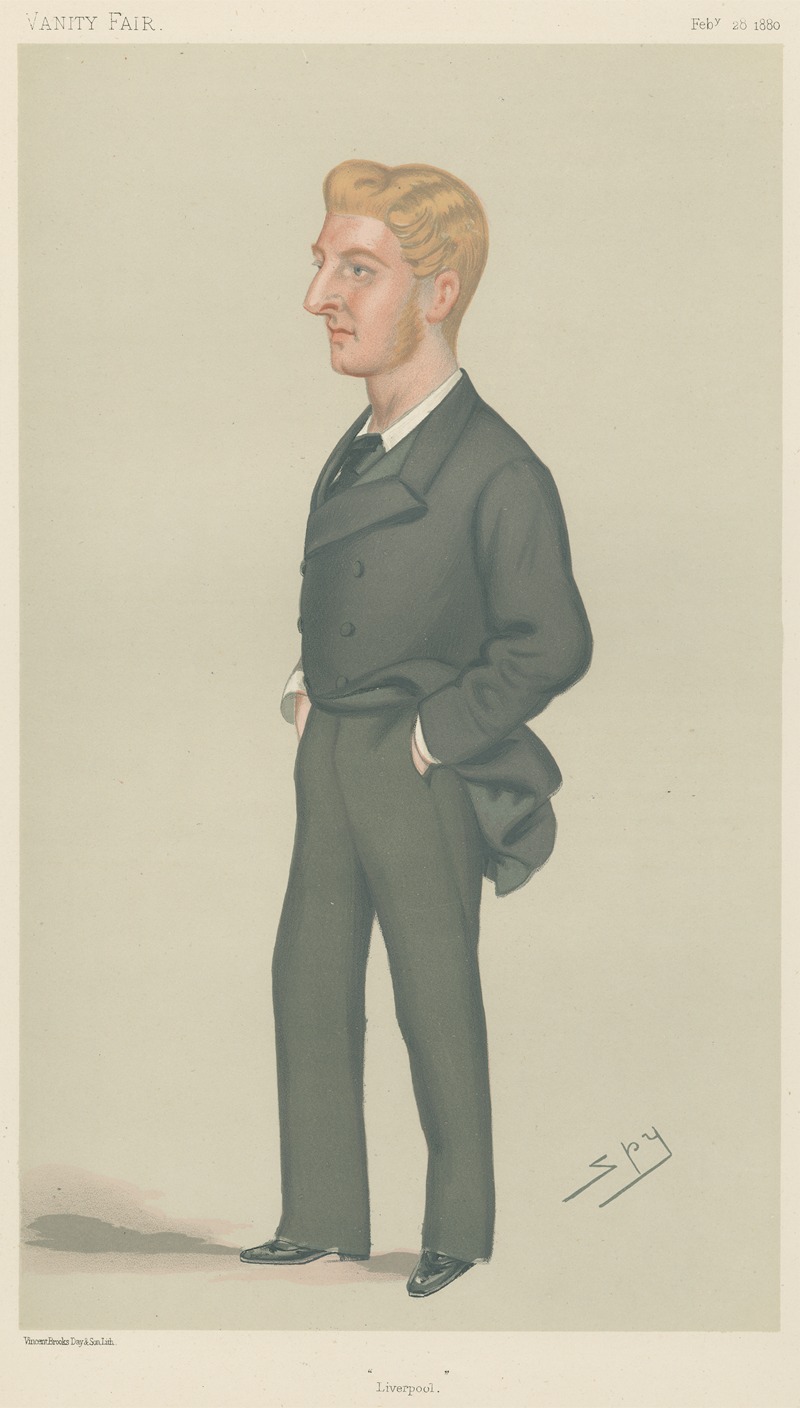 Leslie Matthew Ward - Politicians – ‘Liverpool’. Commander Lord Ramsay. 28 February 1880