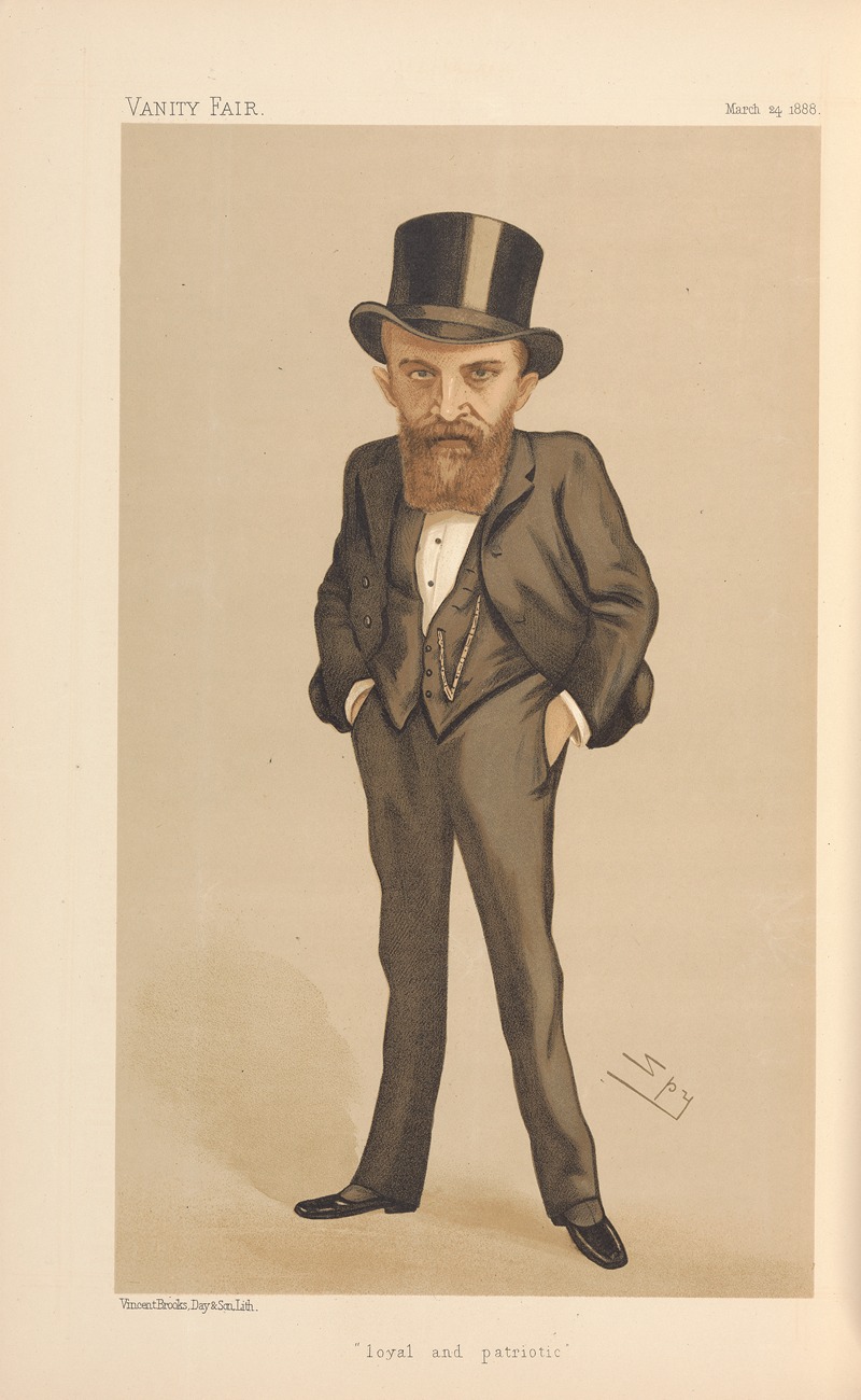Leslie Matthew Ward - Politicians – ‘loyal and patriotic’. Mr. Thomas Wallace Russell. 24 March 1888
