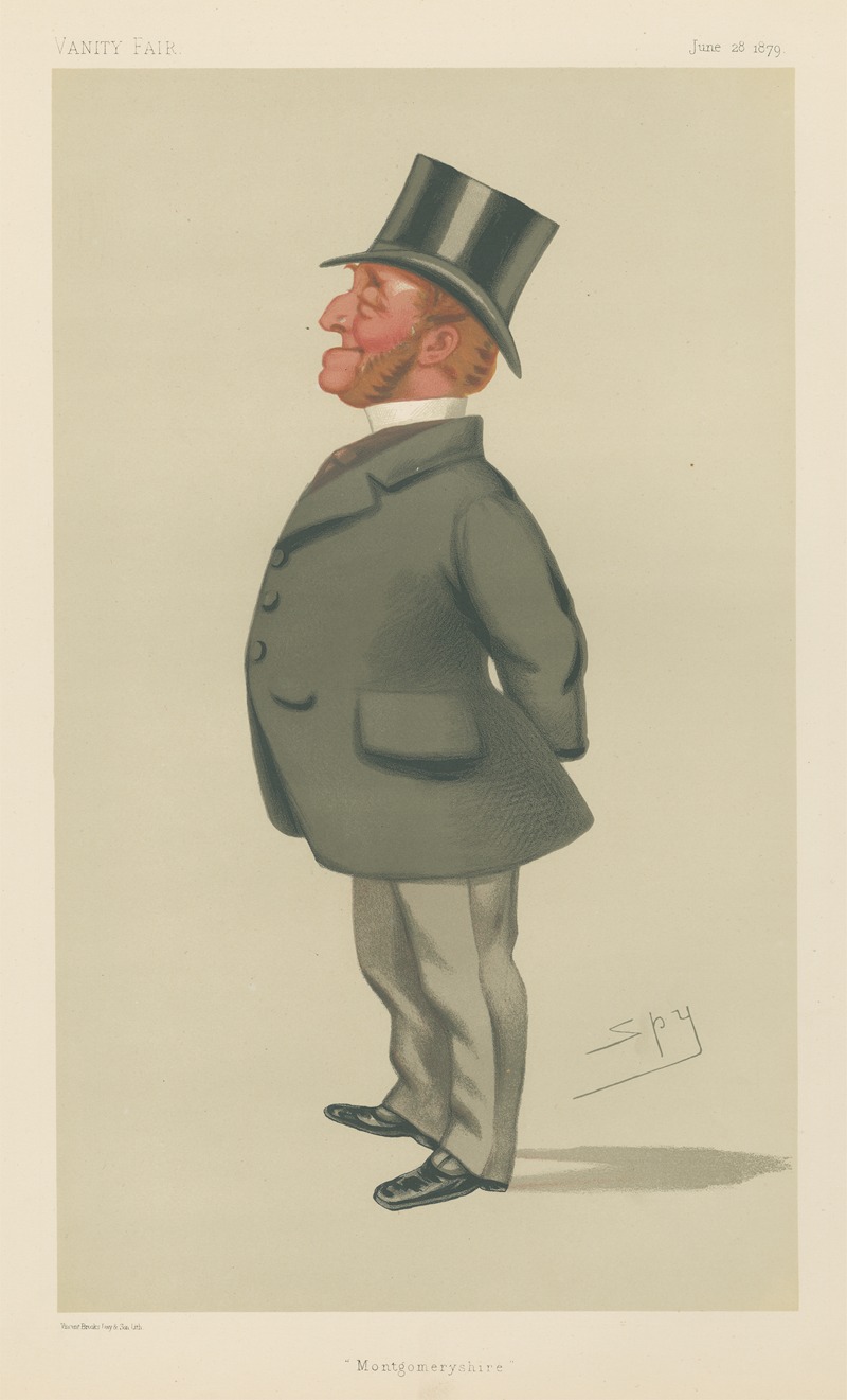 Leslie Matthew Ward - Politicians – ‘Montgomeryshire’. Mr. Charles Watkin Williams-Wynn. 28 June 1879