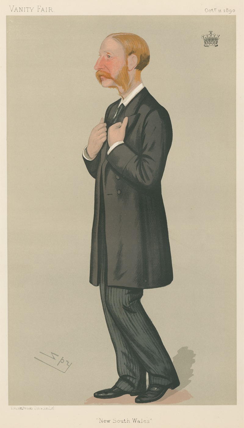 Leslie Matthew Ward - Politicians – ‘New South Wales’. The Rt. Hon. the Earl of Jersey 11 October 1890