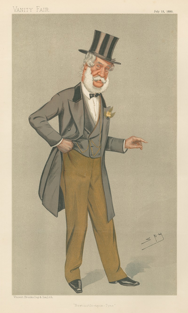 Leslie Matthew Ward - Politicians – ‘Newcastle-upon-Tyne’. Mr. Charles Frederick Hamond. July 13, 1893