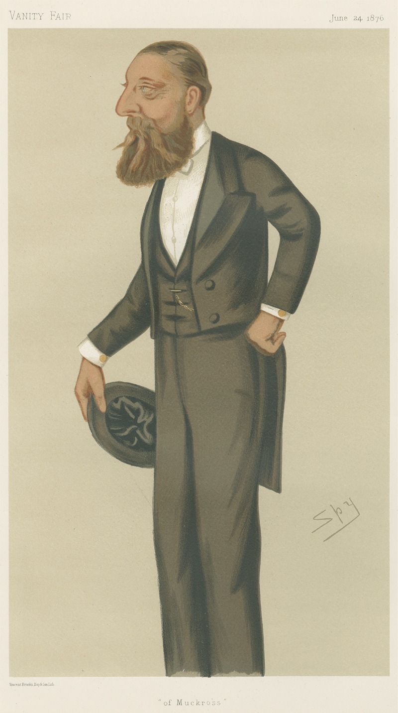Leslie Matthew Ward - Politicians – ‘of Muckross’. Mr. Henry Arthur Herbert. 24 June 1876