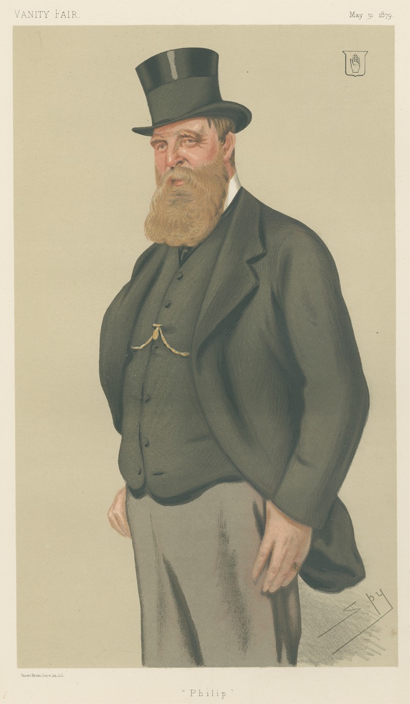 Leslie Matthew Ward - Politicians – ‘Philip’. Sir Philip John Williams Miles. 31 May 1879