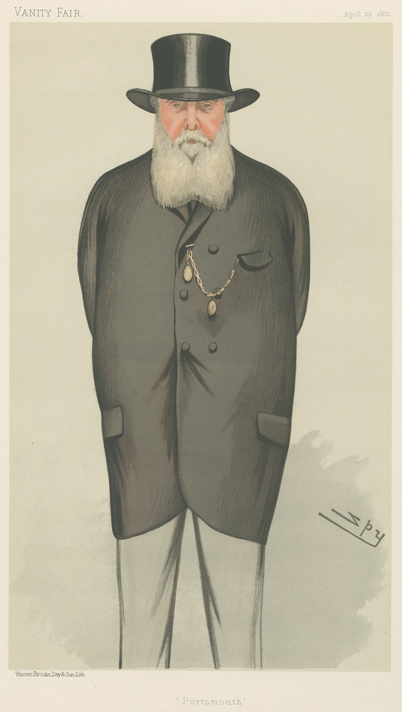 Leslie Matthew Ward - Politicians – ‘Portsmouth’. The Hon. Thomas Charles Bruce. April 29, 1882