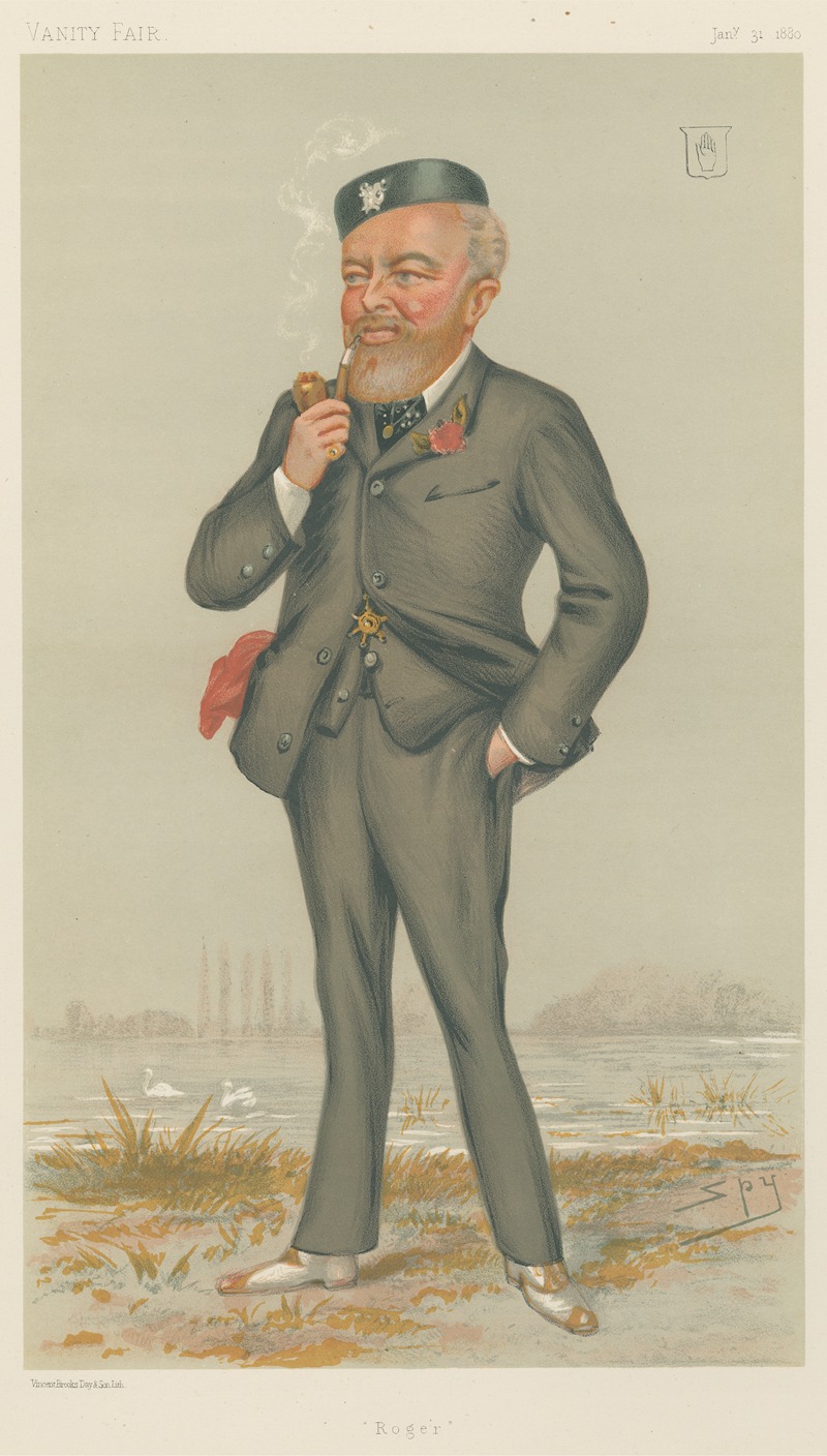 Leslie Matthew Ward - Politicians – ‘Roger’ Sir Roger Willaim Henry Palmer’. 31 January 1880