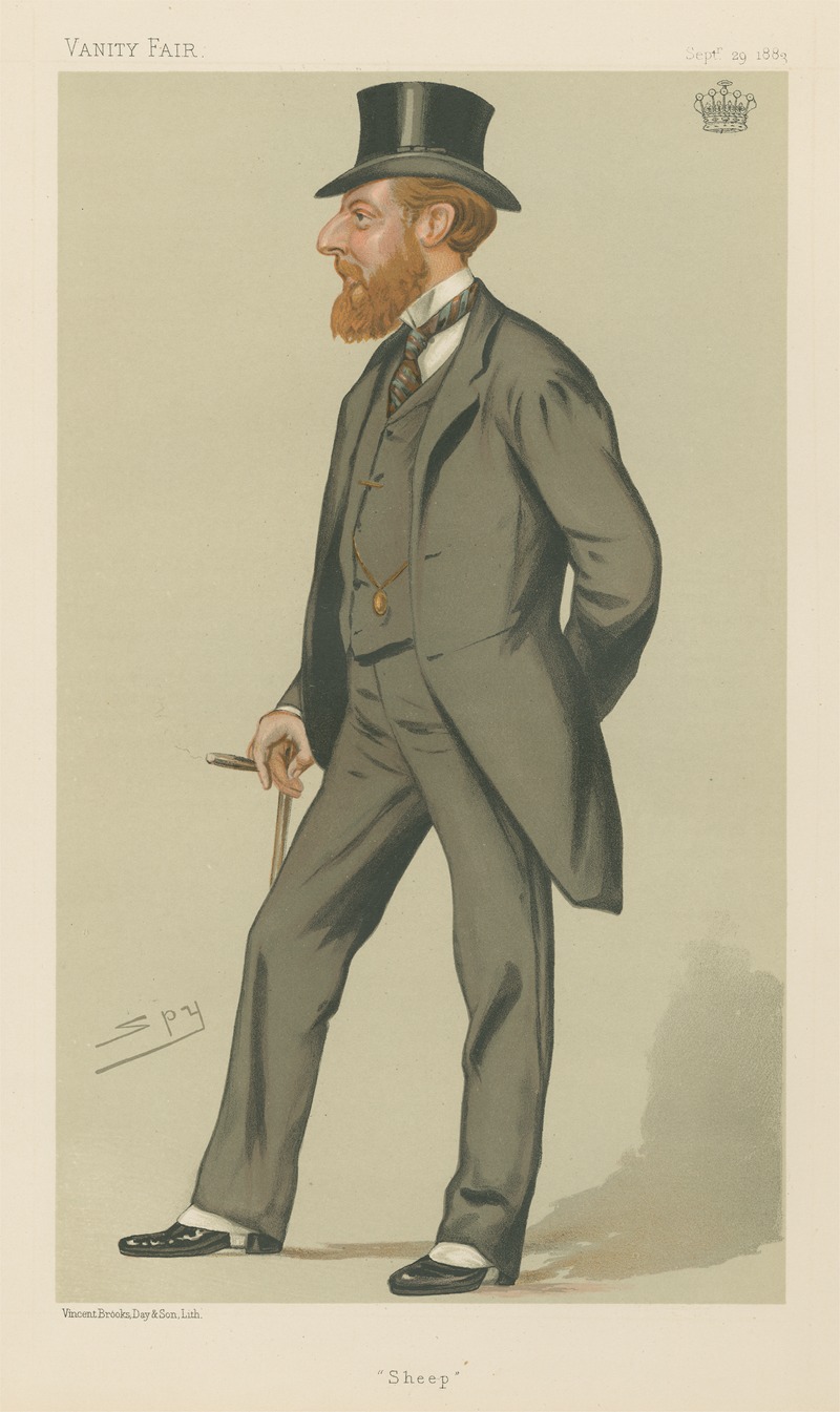 Leslie Matthew Ward - Politicians – ‘Sheep’. The Earl of Seafield. 29 September 1883