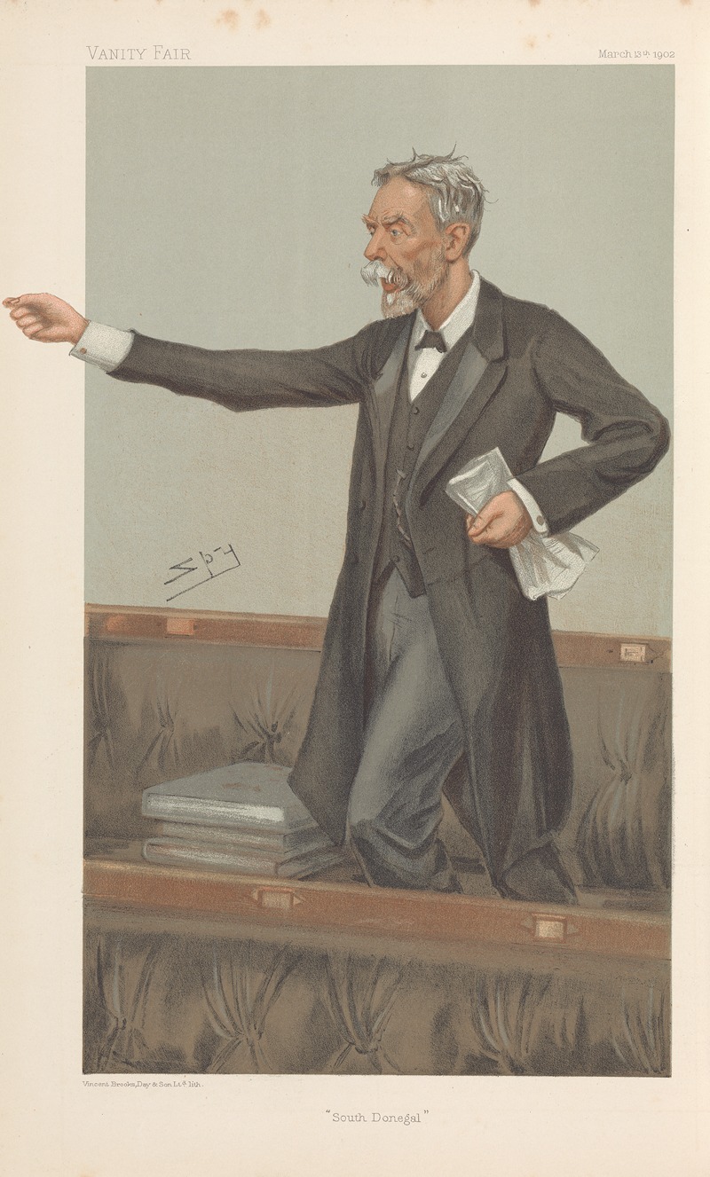 Leslie Matthew Ward - Politicians – ‘South Donegla.’ Mr. John Gordon Swift MacNeill. 13 March 1902