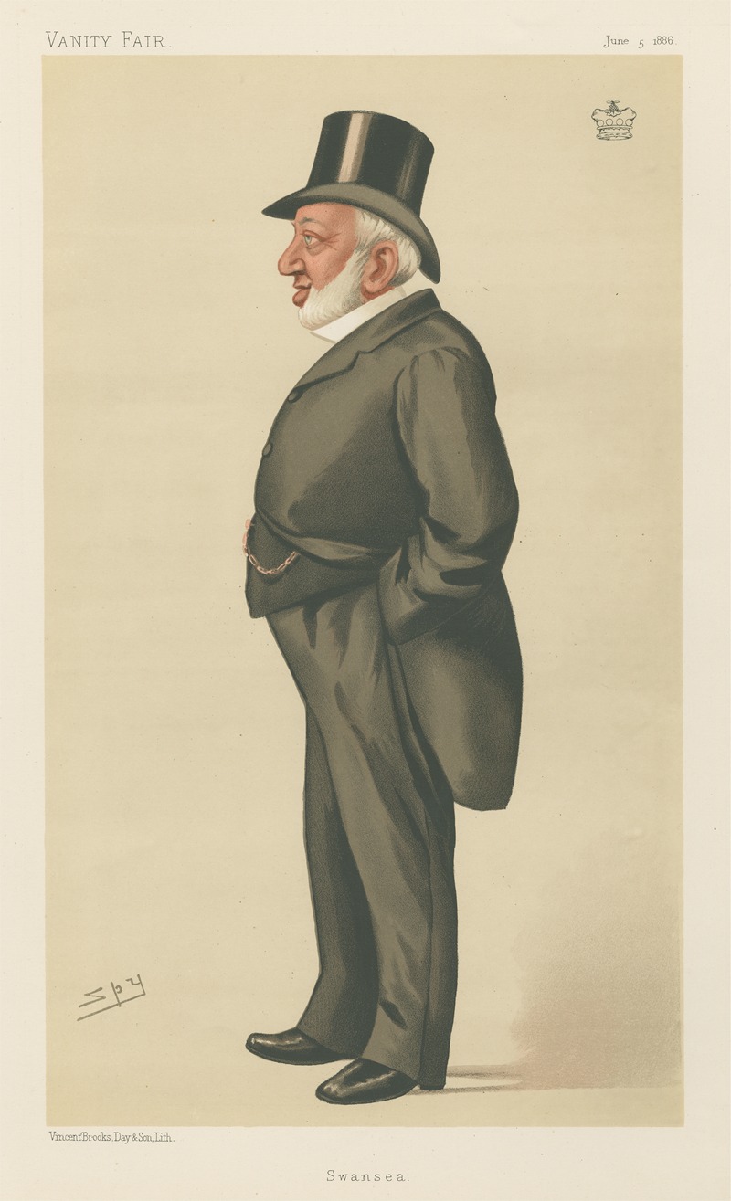 Leslie Matthew Ward - Politicians – ‘Sweansea’. Sir Henry Hussey Vivian. 5 June 1886